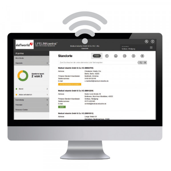 Datenplan LIFEPAK CR2 SIM - Lifetime Lizenz