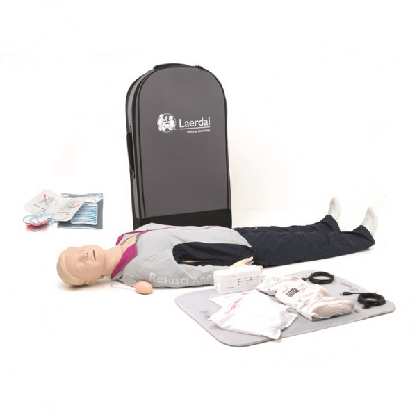 Resusci Anne QCPR AED Ganzkörper in Trolley Koffer